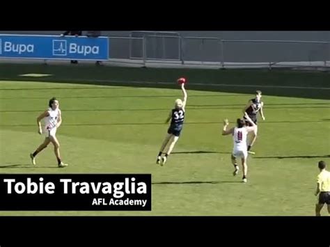 Tobie Travaglia AFL Academy Game 1 YouTube