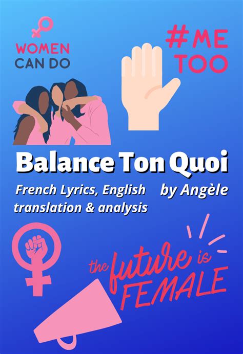 Angèle Balance ton Quoi French Lyrics Translation