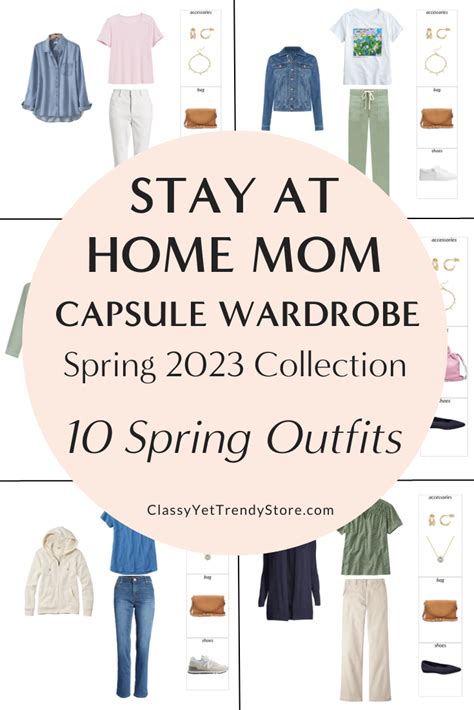 Sneak Peek Of The Stay At Home Mom Spring Capsule Wardrobe