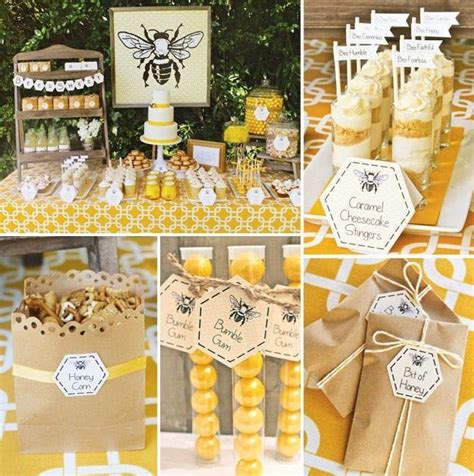 A Sweet As Honey Bee Birthday Party Desserts Table Artofit