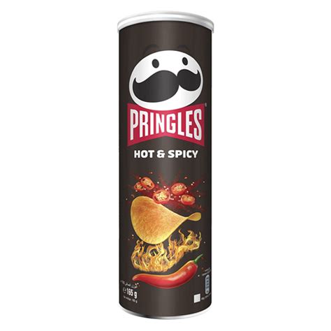 Pringles Hot Spicy 165g Indulge Lk
