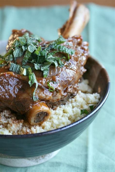 Let Us Give Shanks Moroccan Braised Lamb Shanks Crumb A Food Blog