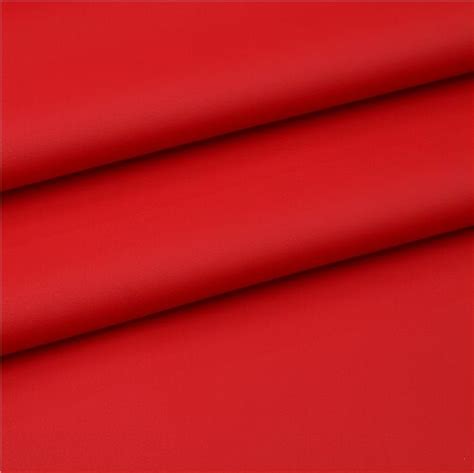 Stof France Ekokuir Vinyl Faux Leather Fabric In Red Fabric By Stof