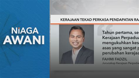 Kerajaan Tekad Perkasa Pendapatan Rakyat Tahun Depan Astro Awani