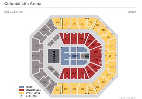 Colonial Life Arena Seating Chart | Cabinets Matttroy