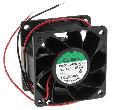 PMD1206PMB1 A 2 GN Sunon Sunon PMD Series Axial Fan 12 V Dc DC