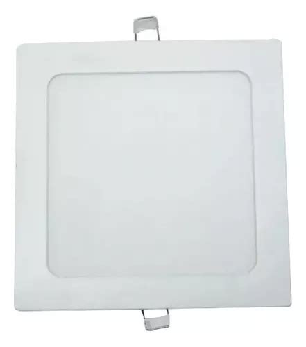 Panel Led Plaf N Embutir W V Empotrable Cuadrado Color Luz Fria