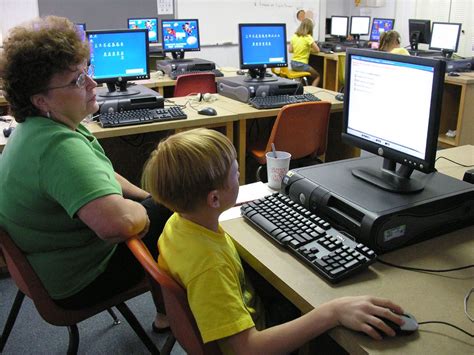 computer lab grandparents   students  invi flickr