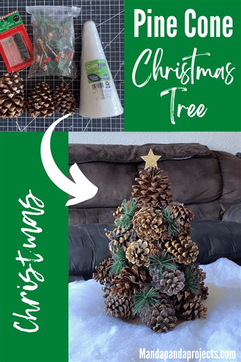 Pine Cone Christmas Tree Manda Panda Projects