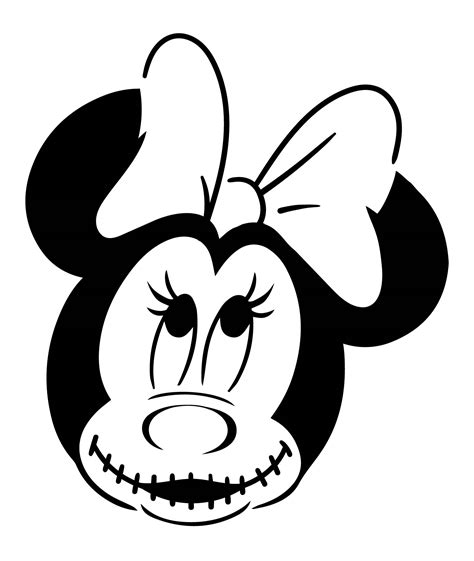 Printable Minnie Mouse Pumpkin Stencils Printable Templates Free