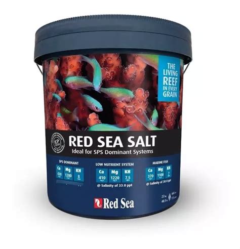 Sal Red Sea 22kg 660l Balde Parcelamento Sem Juros