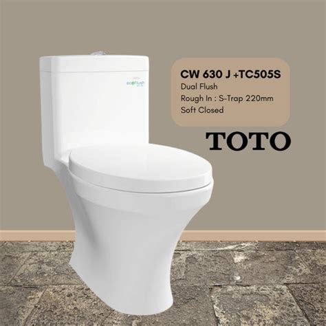 Jual Kloset Duduk Toto Cw630j Kloset Duduk Kamar Mandi Toilet Kota