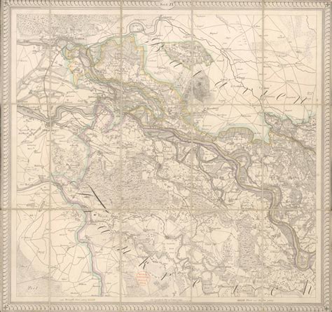 Von Le Coq Topographische Karte Von Nordwestdeutschland 1 86 400