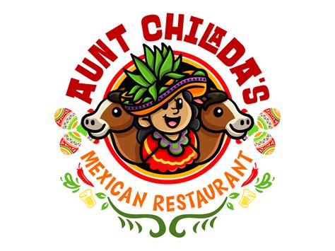 Mexican Restaurant Logo Design by Ahsen on Dribbble