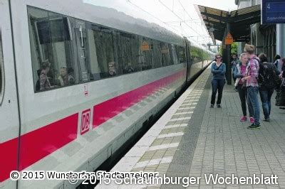 Schaumburger Wochenblatt Wunstorf wird zum Bahnhof für Fernverkehr