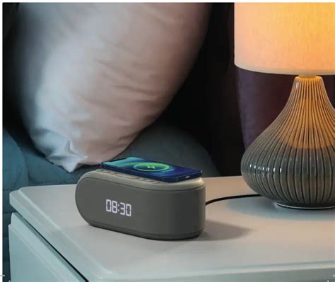 I Box Awake Radio Alarm Clock With Wireless Charging User Guide