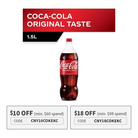 Coca Cola Original Taste 1 5L Lazada Singapore