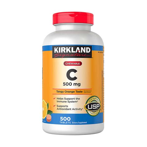 Vi N Nhai Vitamin C Mg Kirkland Signature Vi N