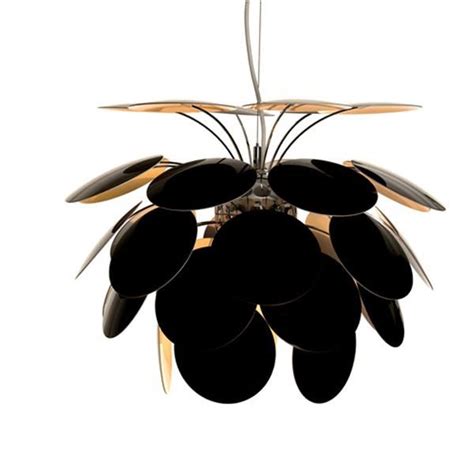 Marset Discoco Pendelleuchte Big Schwarz Gold AndLight