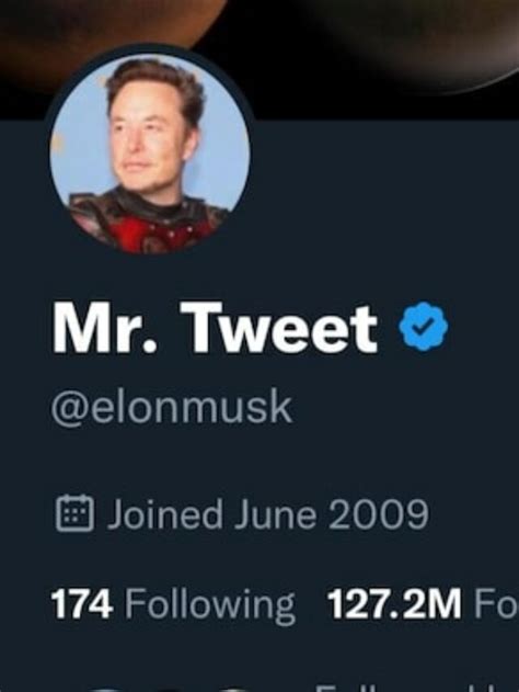 Elon Musk Is Now Known On Twitter As Mr Tweet The Thrive