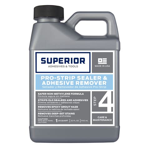 Superior Pro-Strip Sealer & Adhesive Remover - 1 Quart - The Tile Shop