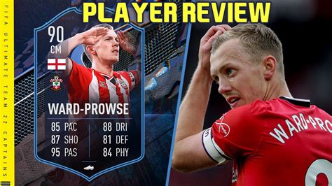 WHAT A CARD 90 FUT CAPTAINS WARD PROWSE PLAYER REVIEW FIFA 22