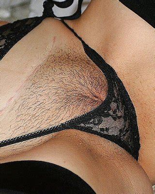 Pubic Hair Showing In Panties Or Bikini II Porn Pictures XXX Photos