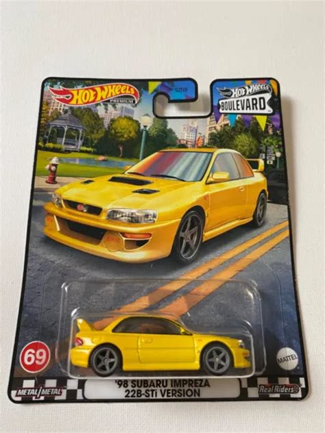 Hot Wheels Real Rider Boulevard Subaru Impreza B Sti Eur