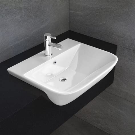 Rene 550mm Semi Recessed Basin MyStyle Bathrooms