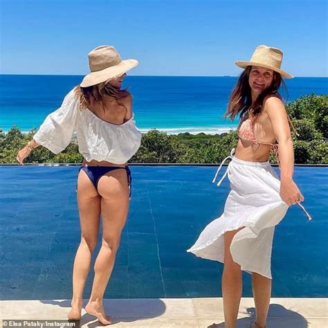 Elsa Pataky Shows Off Her Pert Derriere In A G String Bikini