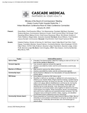 Fillable Online Chelan County Public Hospital District No Fax Email