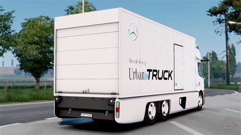 Mercedes Benz Urban ETruck 2016 V1 3 For Euro Truck Simulator 2