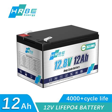 12v 12ah Lifepo4 Battery 12v Lithium Batteries With Bms Deep Cycle Lithium Iron Phosphate