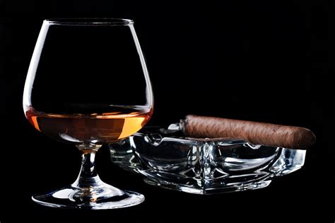 Hd Wallpaper Drink Cognac Cigars Wallpaper Flare