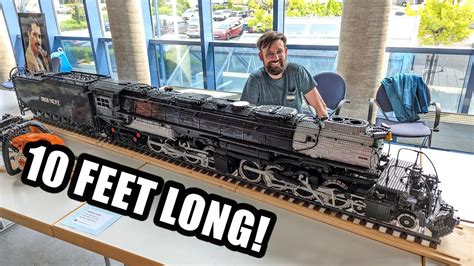 Huge LEGO Union Pacific Big Boy Locomotive – 3 Meters/10 Feet Long ...