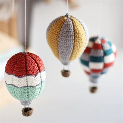 Crochet Pattern Hot Air Balloon Amigurumi Pdf Digital Etsy Australia