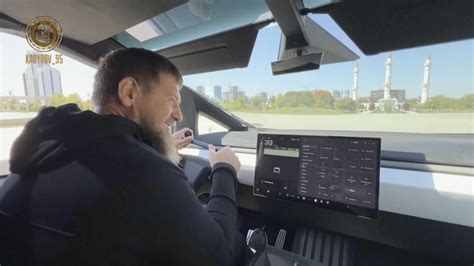 Chechen Warlord Invites Musk To Russia After Hes Filmed Driving