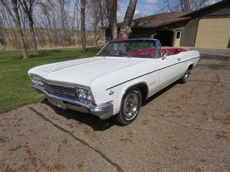 Lot 2a 1966 Chevrolet Impala Ss Convertible Vanderbrink Auctions