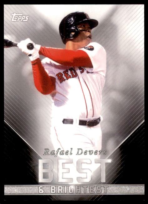 Rafael Devers Topps X Wander Franco Best Brightest Card