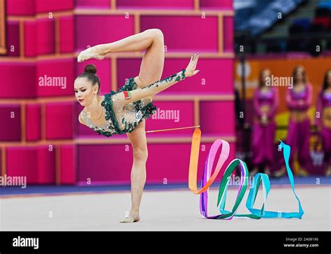 Baku Azerbaijan Th Sep Anastasiia Salos Of Belarus During