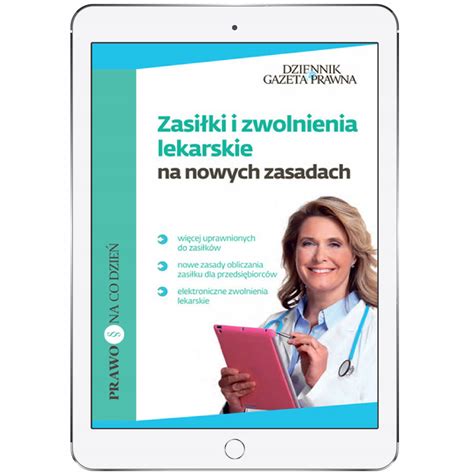 Zasiłki i zwolnienia lekarskie na nowych zasadach 15422157069 Ebook