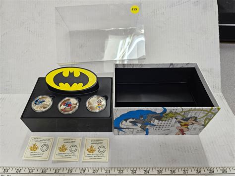 Complete set of 3 2016 $20 DC comics originals : Batman, superman ...