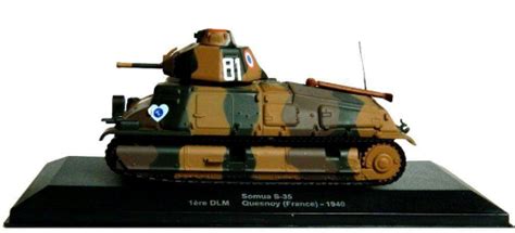 Blindados De Combate Eaglemoss Somua S Re Dlm Quesnoy France