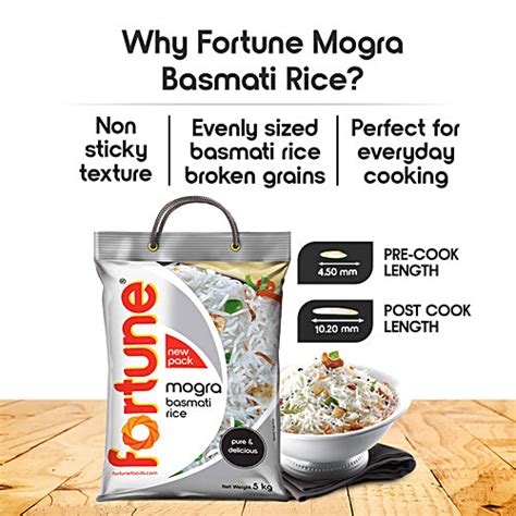 Buy Fortune Mogra Basmati Rice Pure Delicious Online At Best Price