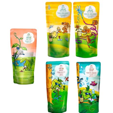 Kit Refil Shampoo E Condicionador Infantil Natura Natur Ml Shopee