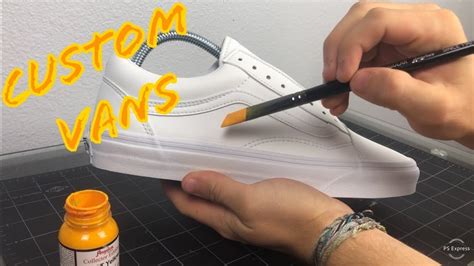 Custom Old Skool Vans Satisfying At 3 Youtube