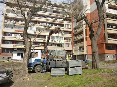 Благоустрояват района около бл.46 в „Братя Миладинови“ по програма ...