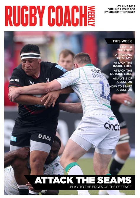 Rugby Coach Weekly Issue Library Rugby Coach Weekly Issue 60