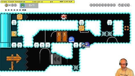 Crazy Cloud Conundrum By Rubenscube M9f Lyy Xjf Mario Maker 2 Puzzle Solution Youtube