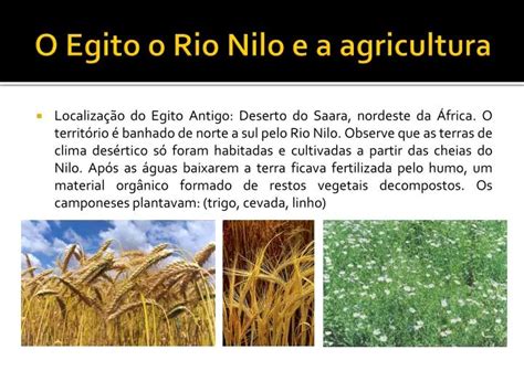 Ppt O Egito O Rio Nilo E A Agricultura Powerpoint Presentation Free